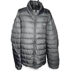 Eddie Bauer Gray Men's CirrusLite 650 Down Puffer Jacket - Size 2X